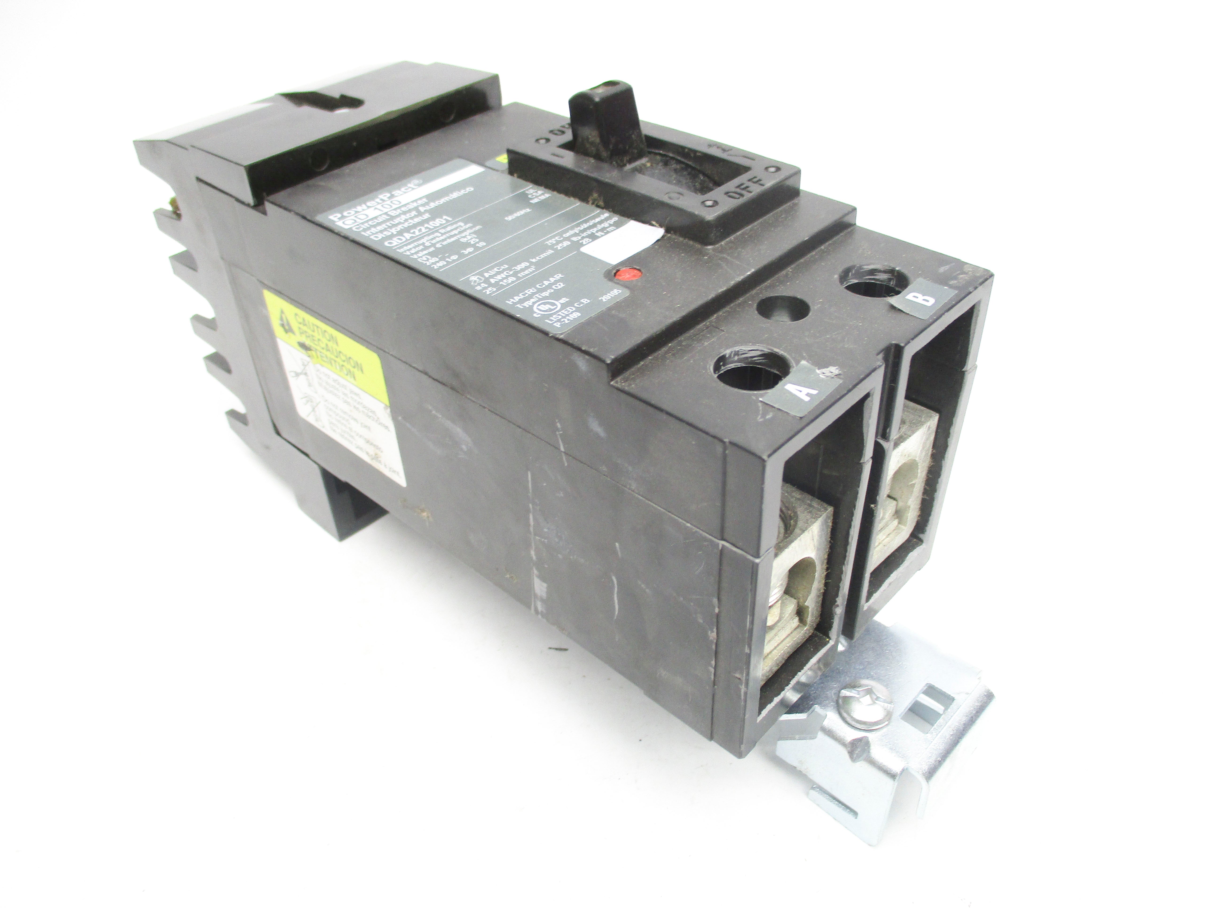 SQUARE D QDA221001 100A 240V NSNP