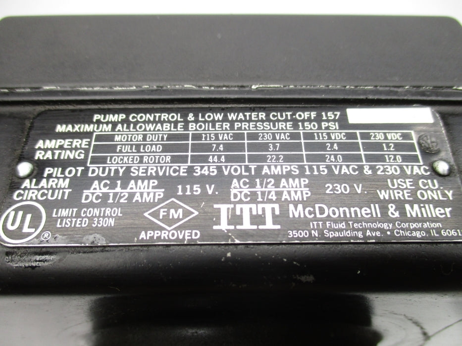 MCDONNELL&MILLER 157 NSNP