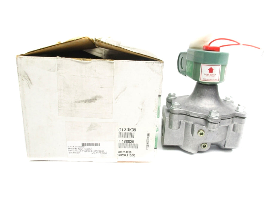 ASCO 3UK39 JB8214050 5PSI 120/60, 110/50 NSMP