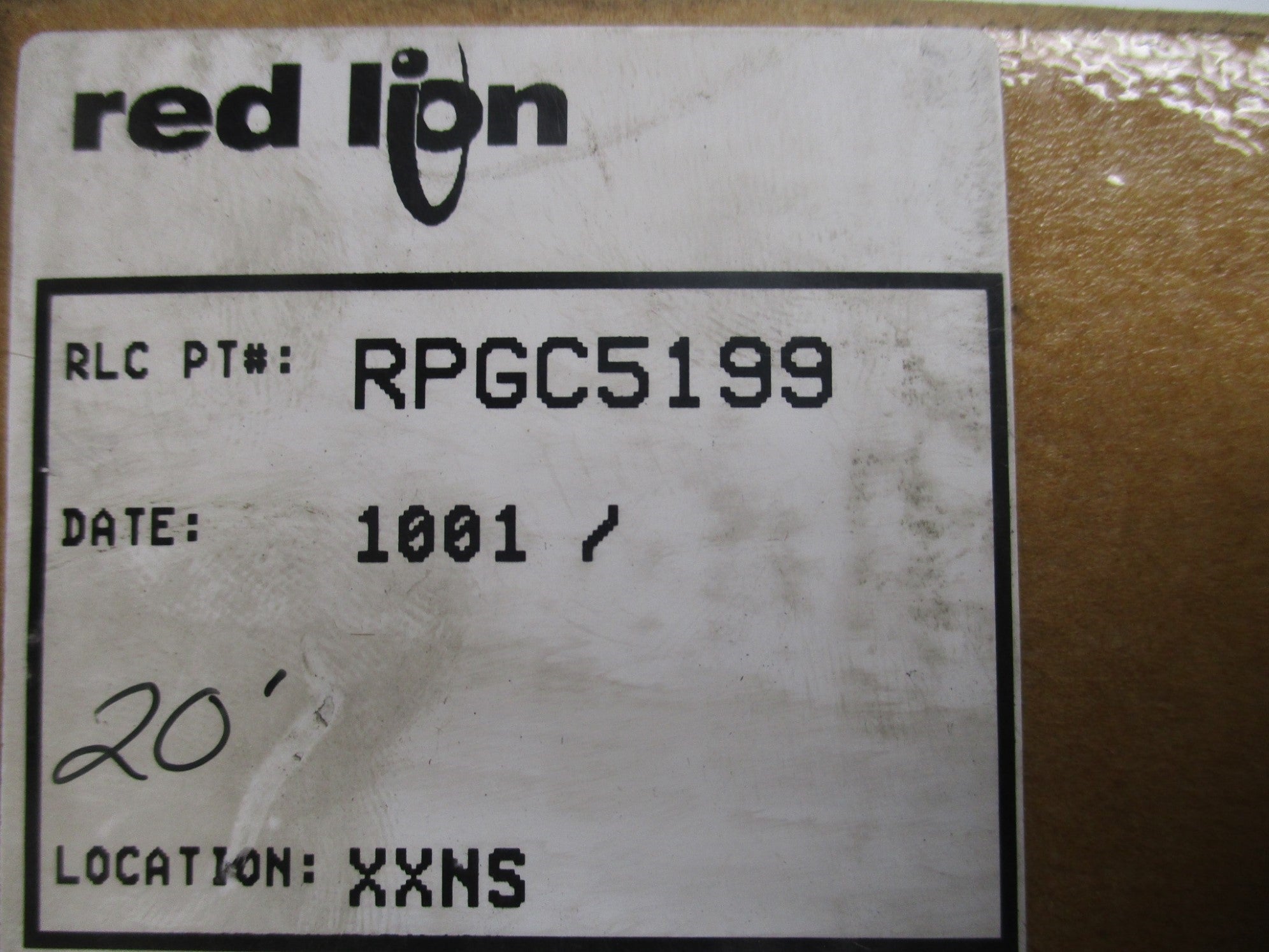 RED LION CONTROLS RPGC5199 NSMP