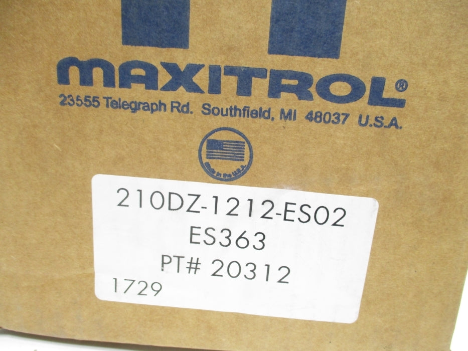 MAXITROL 20312 ES363 NSMP