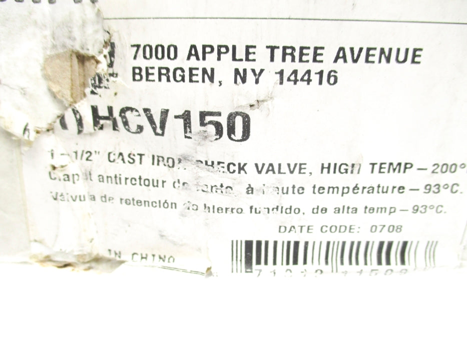 LIBERTY PUMP HCV150 NSMP