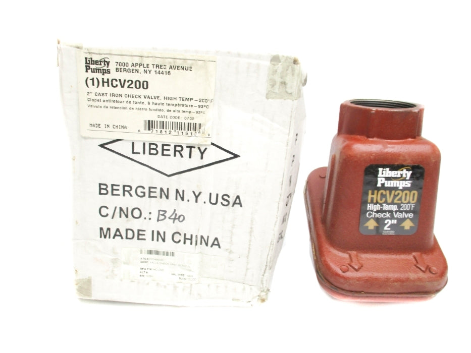 LIBERTY PUMP HCV200 NSMP