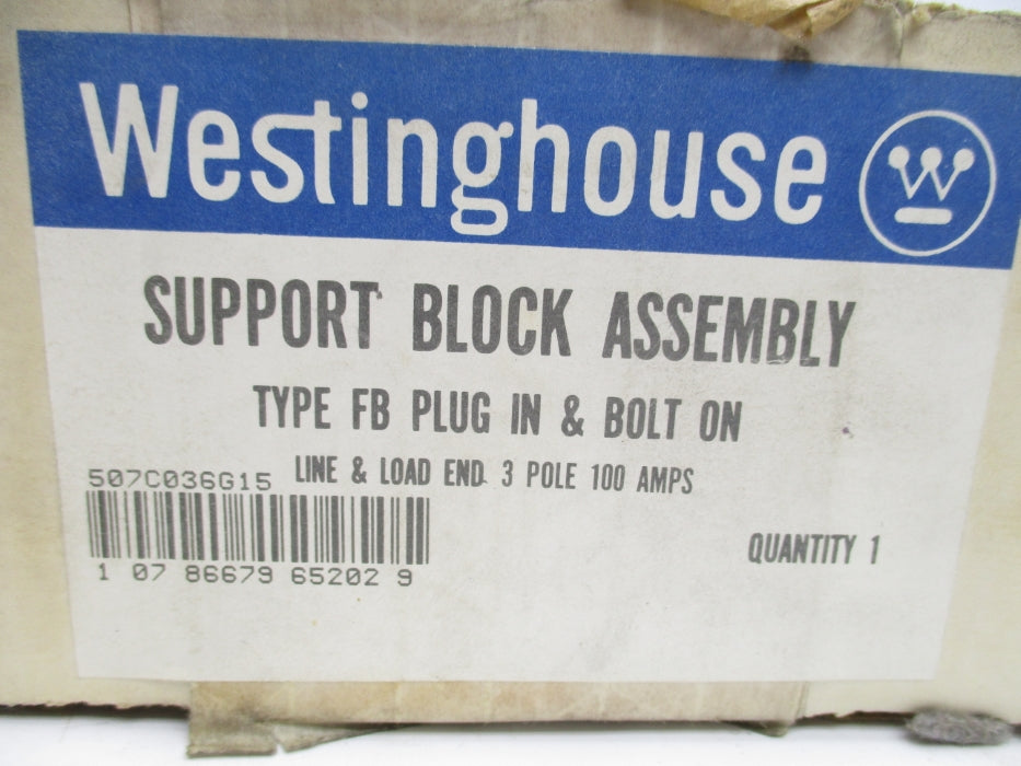 WESTINGHOUSE 507C036G15 NSMP