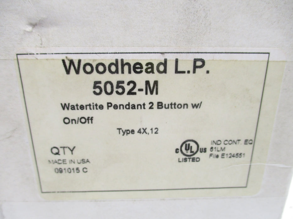 DANIEL WOODHEAD 5052-M NSMP