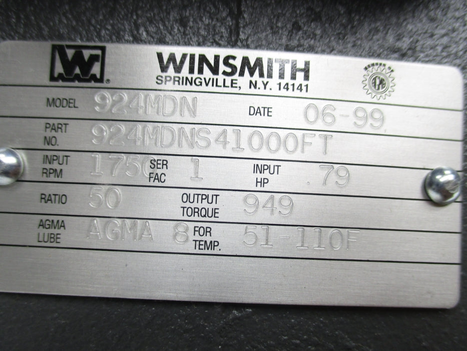 WINSMITH 924MDNS4100FT NSNP