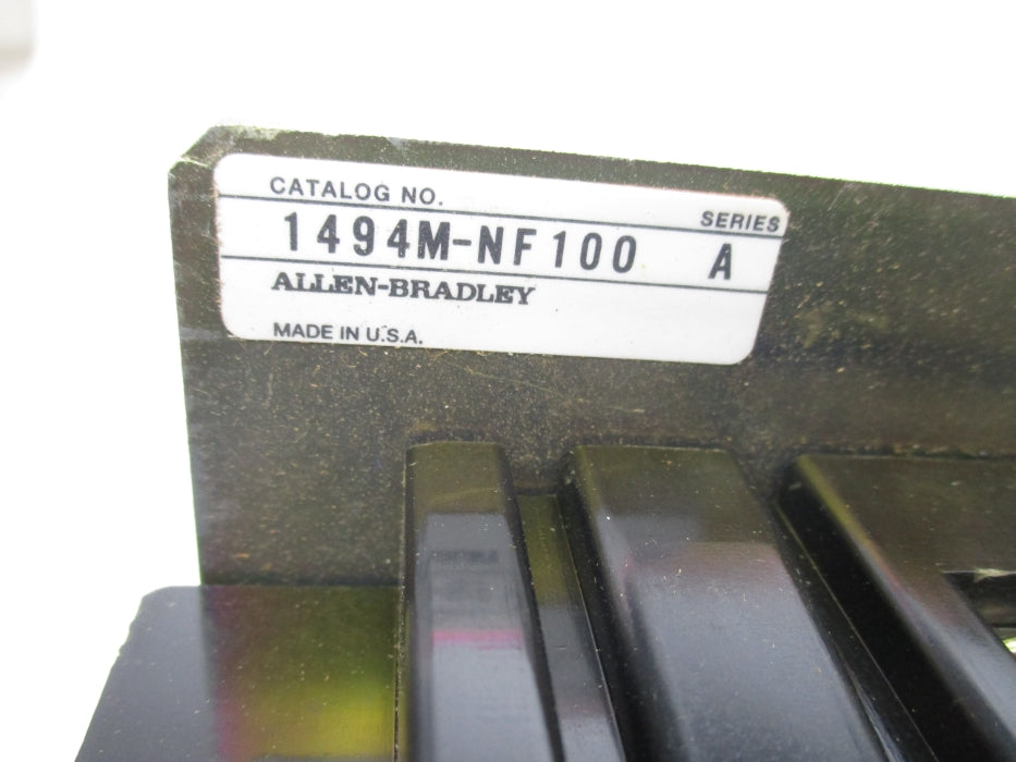 ALLEN BRADLEY 1494M-NF100 SER. A NSMP