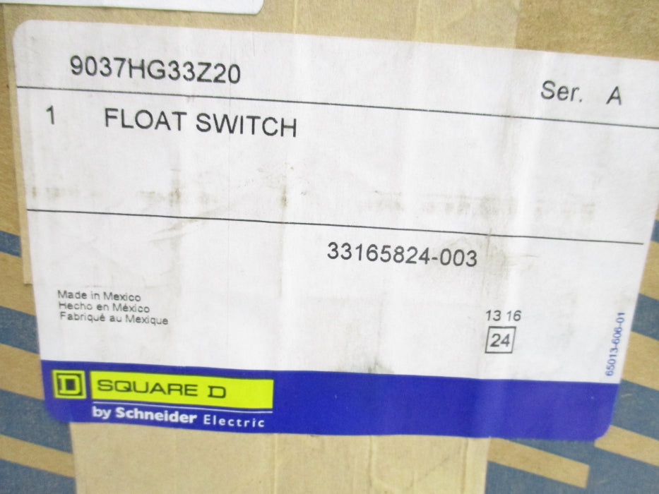 SQUARE D 9037HG33Z20 SER. A NSMP