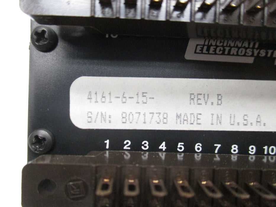 CINCINNATI ELECTROSYSTEMS 4161-6-15 NSMP