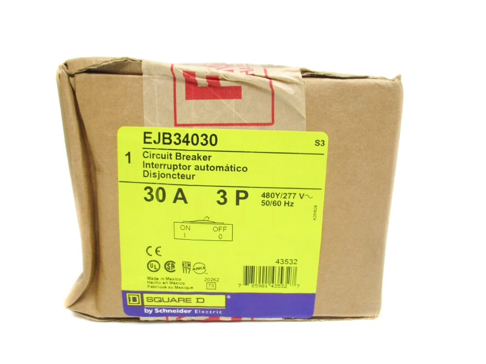 SQUARE D EJB34030 277V 30A NSFS