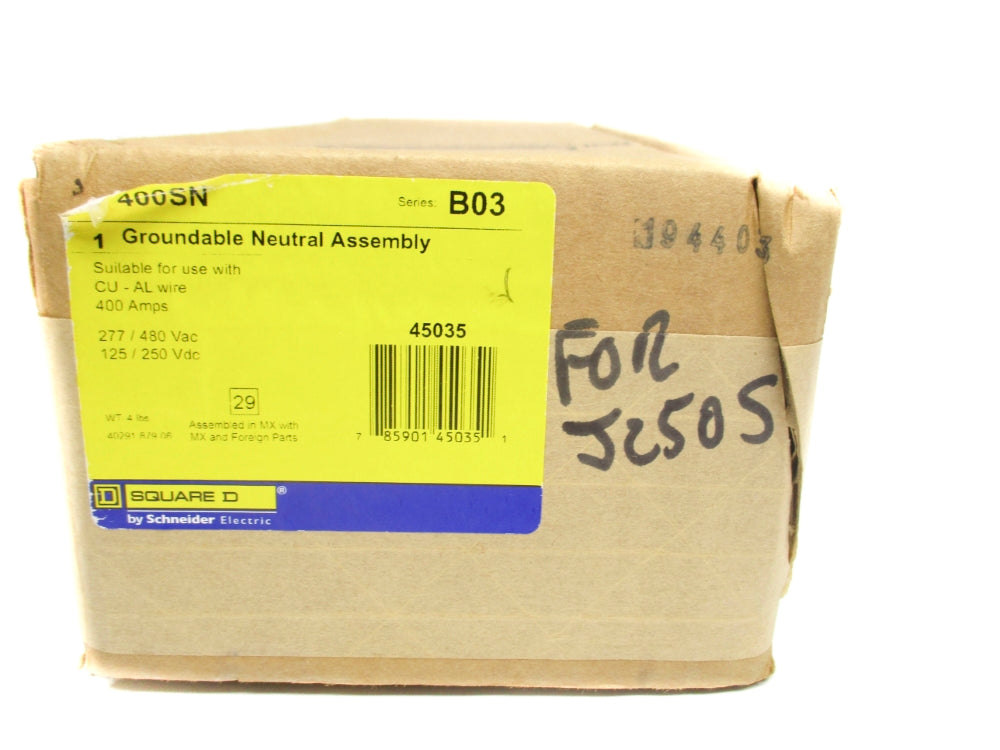 SQUARE D 400SN SER. B03 NSFS