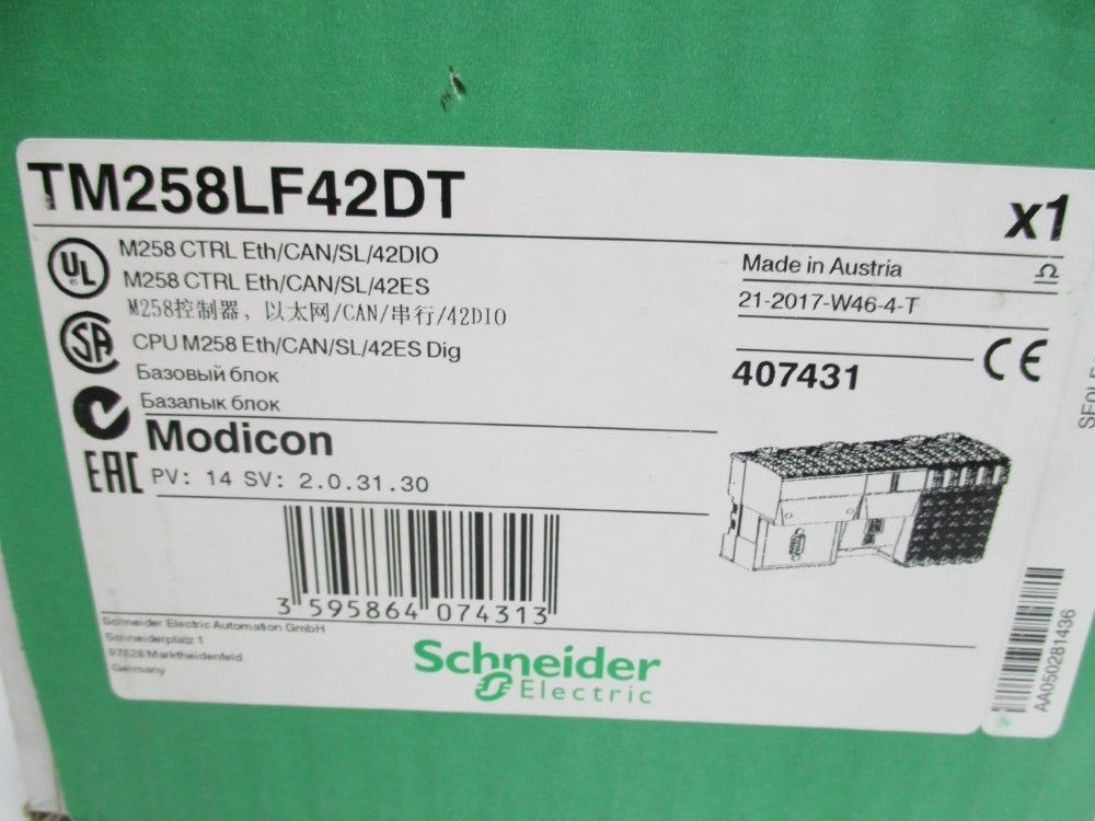 SCHNEIDER ELECTRIC TM258LF42DT NSMP