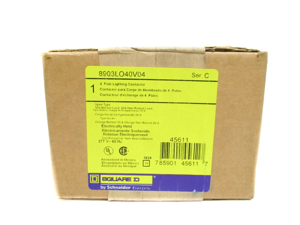 SQUARE D 8903LO40V04 SER. C 277V NSFS