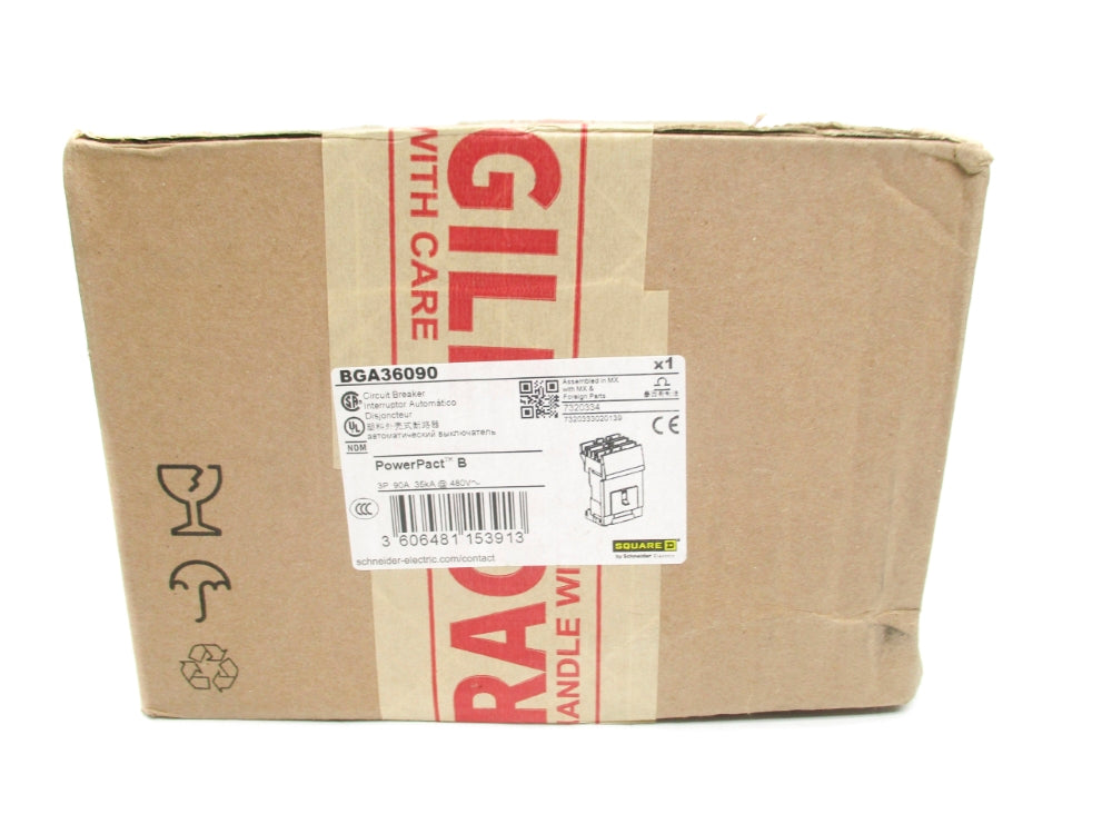 SQUARE D BGA36090 90A 480V NSFS