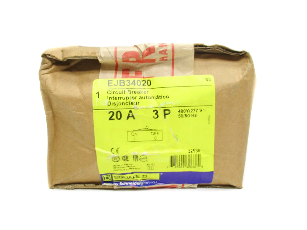 SQUARE D EJB34020 277V 20A NSFS