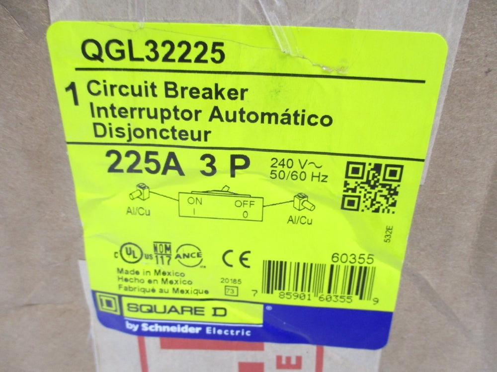 SQUARE D QGL32225 225A 240V NSMP