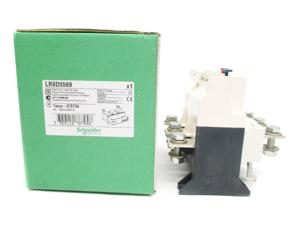 SCHNEIDER ELECTRIC LR9D5569 90-150A 600V NSMP
