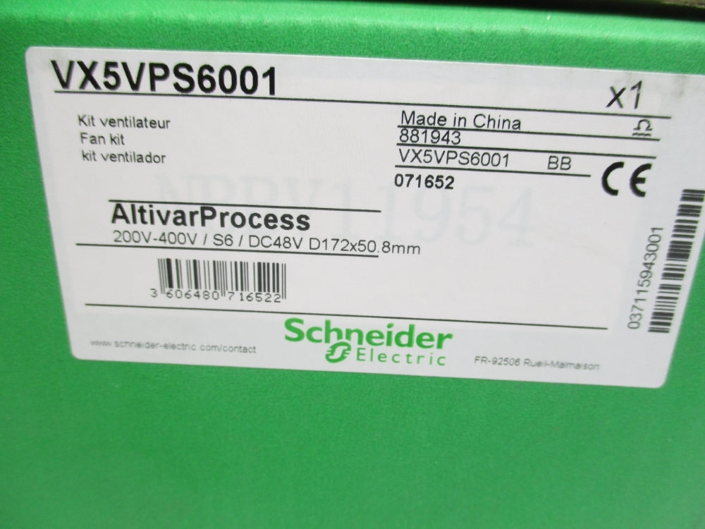 SCHNEIDER ELECTRIC VX5VPS6001 NSMP