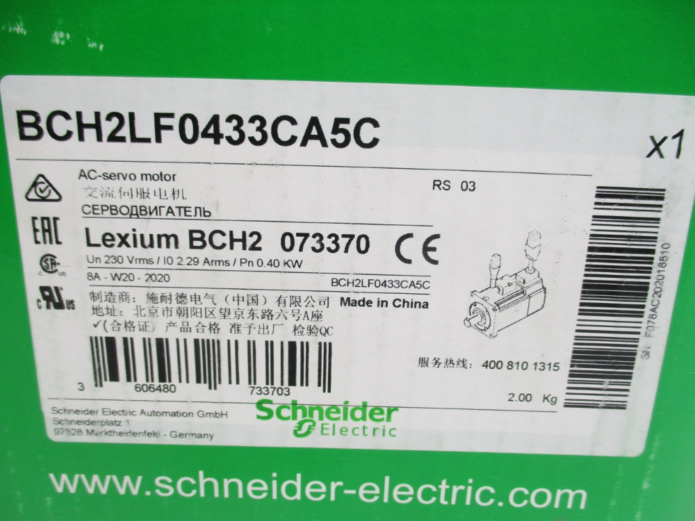 SCHNEIDER ELECTRIC BCH2LF0433CA5C NSMP