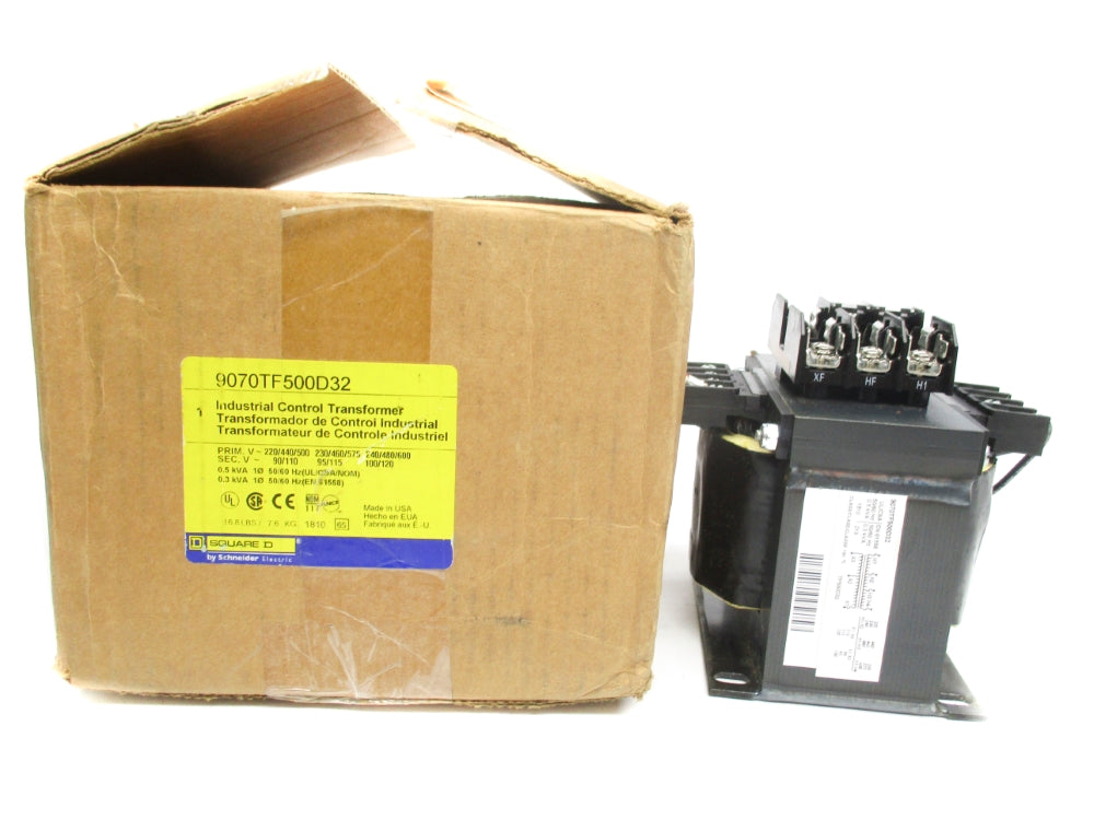 SQUARE D 9070TF500D32 .3KVA-.5KVA NSMP