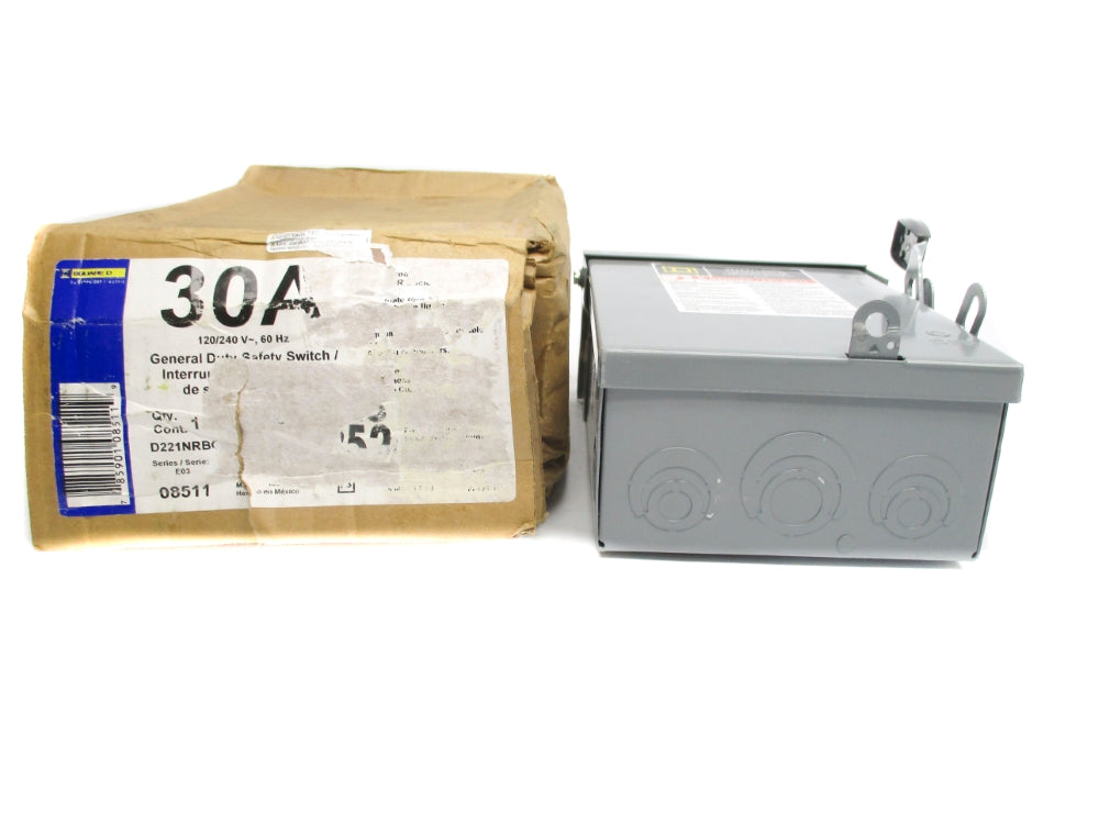 SQUARE D D221NRBCP1 SER. E3 (AS PICTURED) NSMP