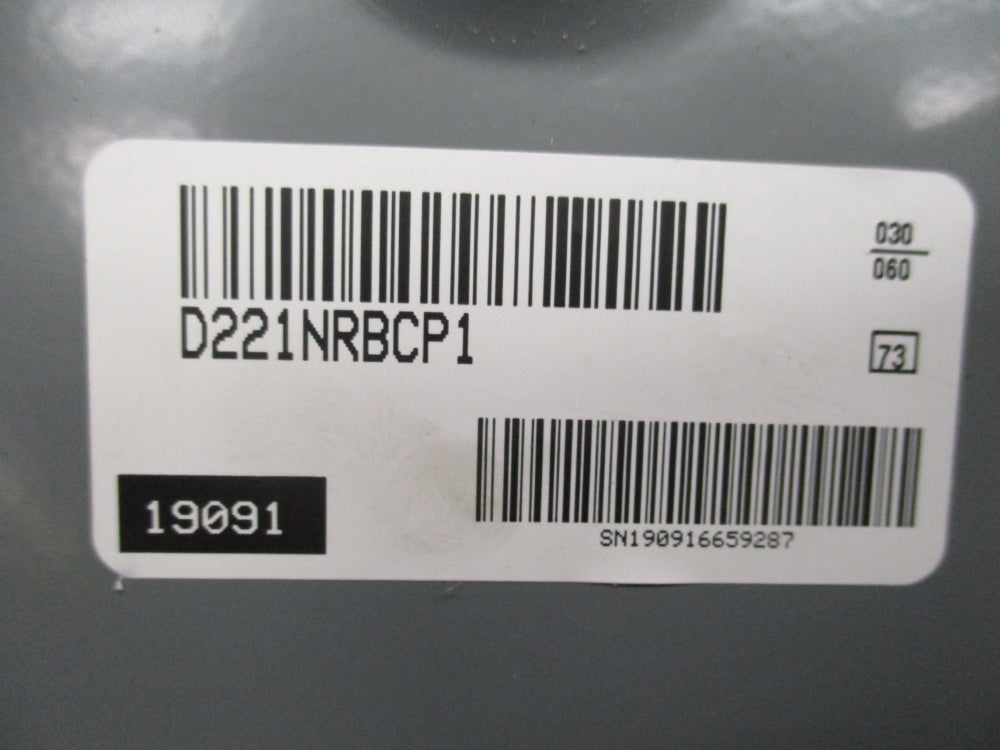 SQUARE D D221NRBCP1 SER. E3 (AS PICTURED) NSMP