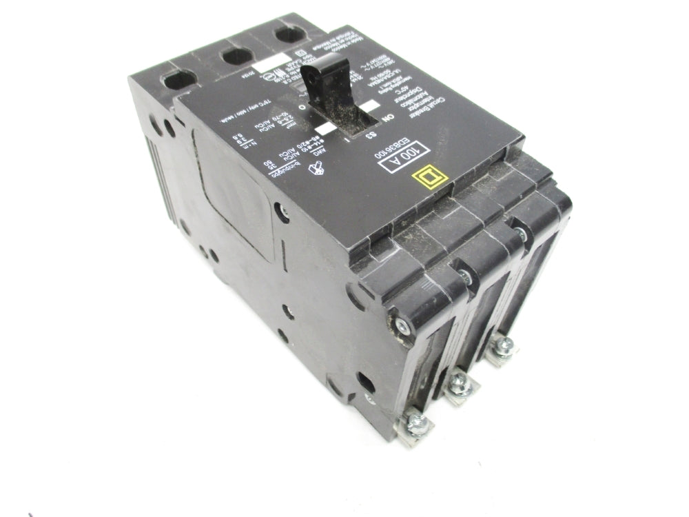 SQUARE D EDB36100 100A 347V NSMP