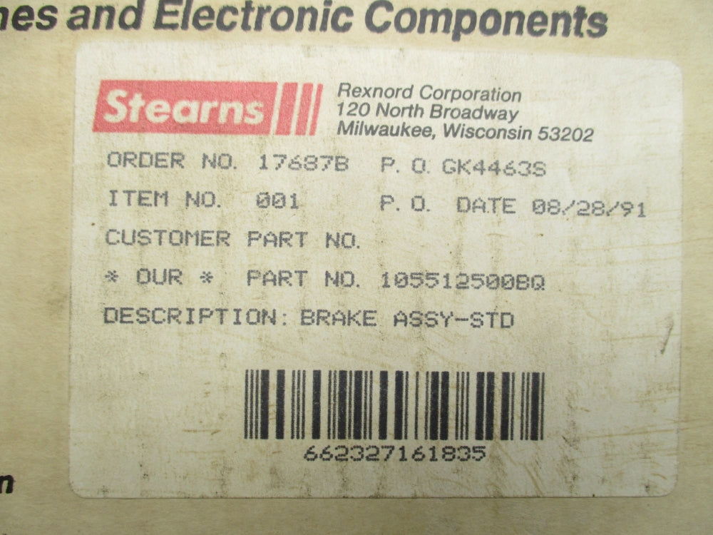 STEARN 1-055-125-00-BQ NSMP
