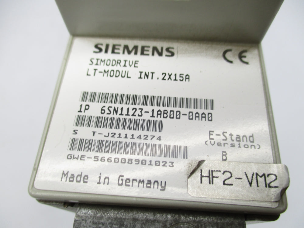 SIEMENS 6SN1123-1AB00-0AA0 UNMP
