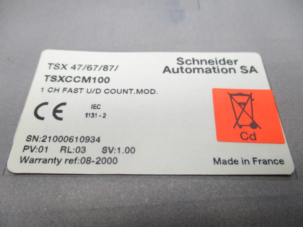 SCHNEIDER ELECTRIC TSXCCM100 NSNP