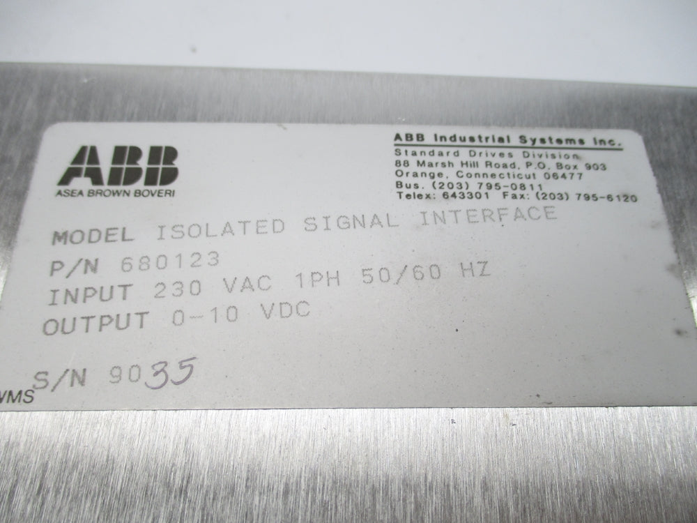 ABB 680123 NSNP