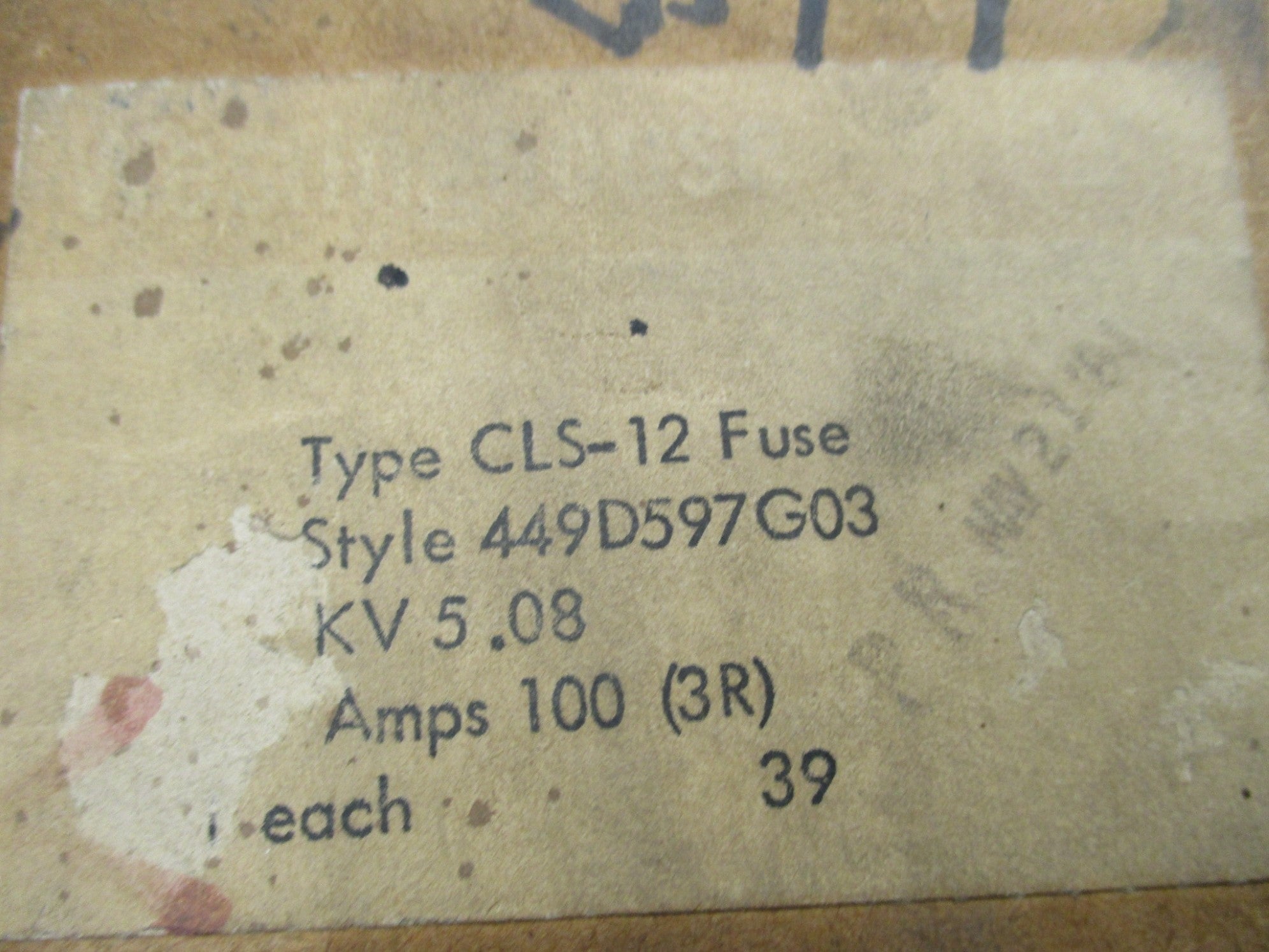 WESTINGHOUSE 449D597G03 NSFS