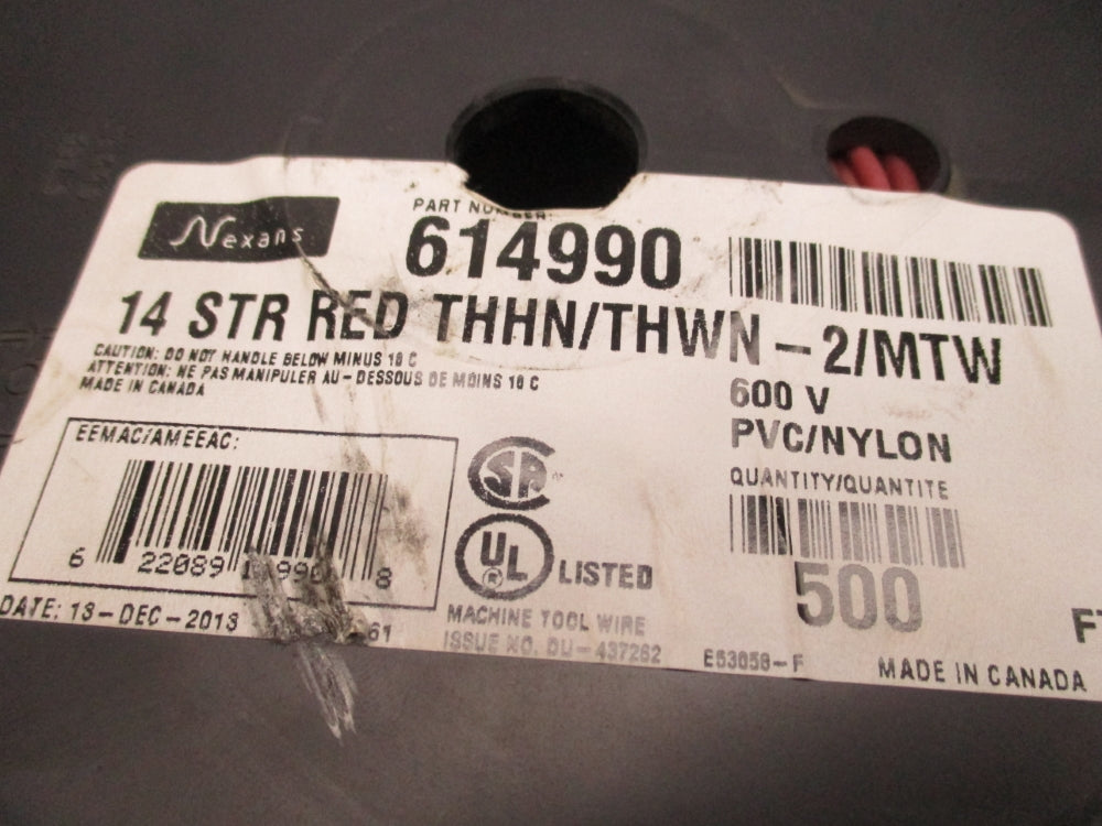 NEXANS 614990 THHN/THWN-2/MTW 500 FT NSNP
