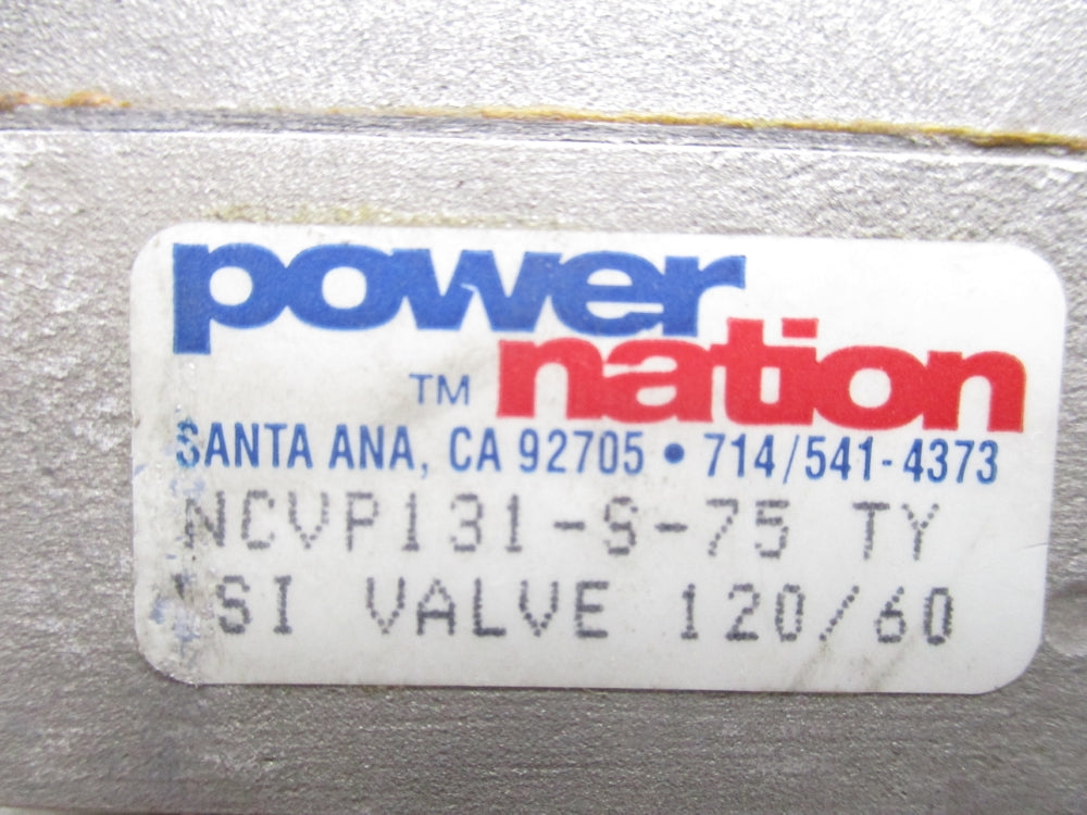 POWER NATION NCVP131-S-75 120V/60HZ NSNP