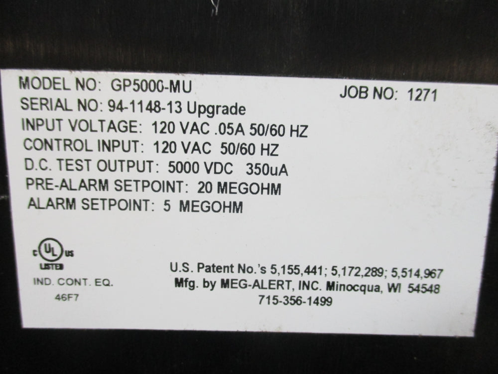 MEG-ALERT GP5000-MU UNMP