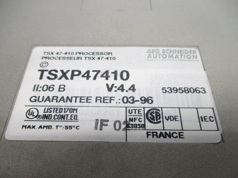 SCHNEIDER ELECTRIC TSXP47410 NSMP