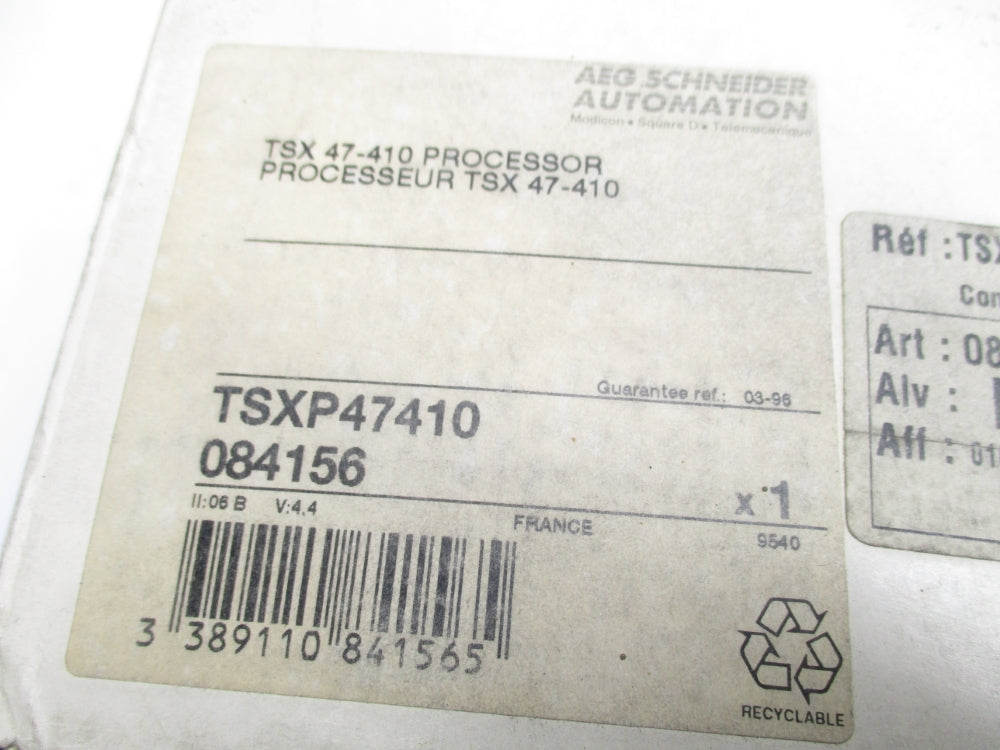 SCHNEIDER ELECTRIC TSXP47410 NSMP