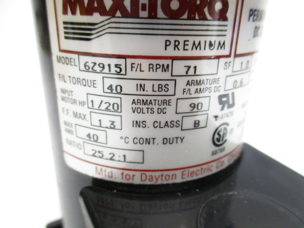 MAXI-TORQ 6Z915 NSMP