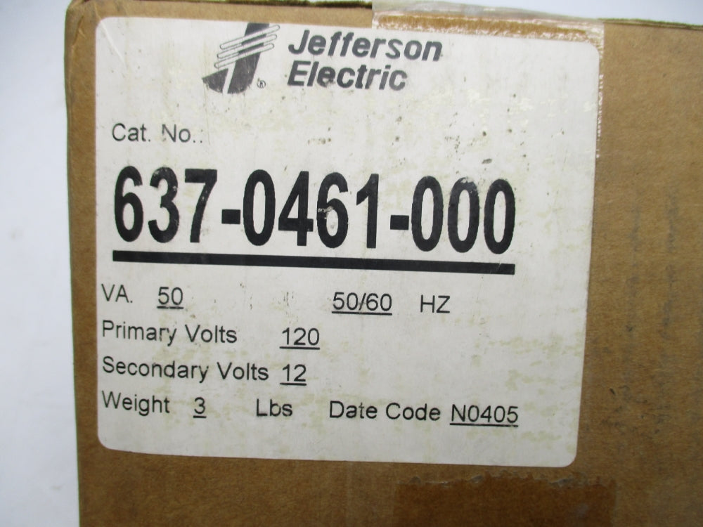 JEFFERSON ELECTRIC 637-0461-000 50VA NSFS