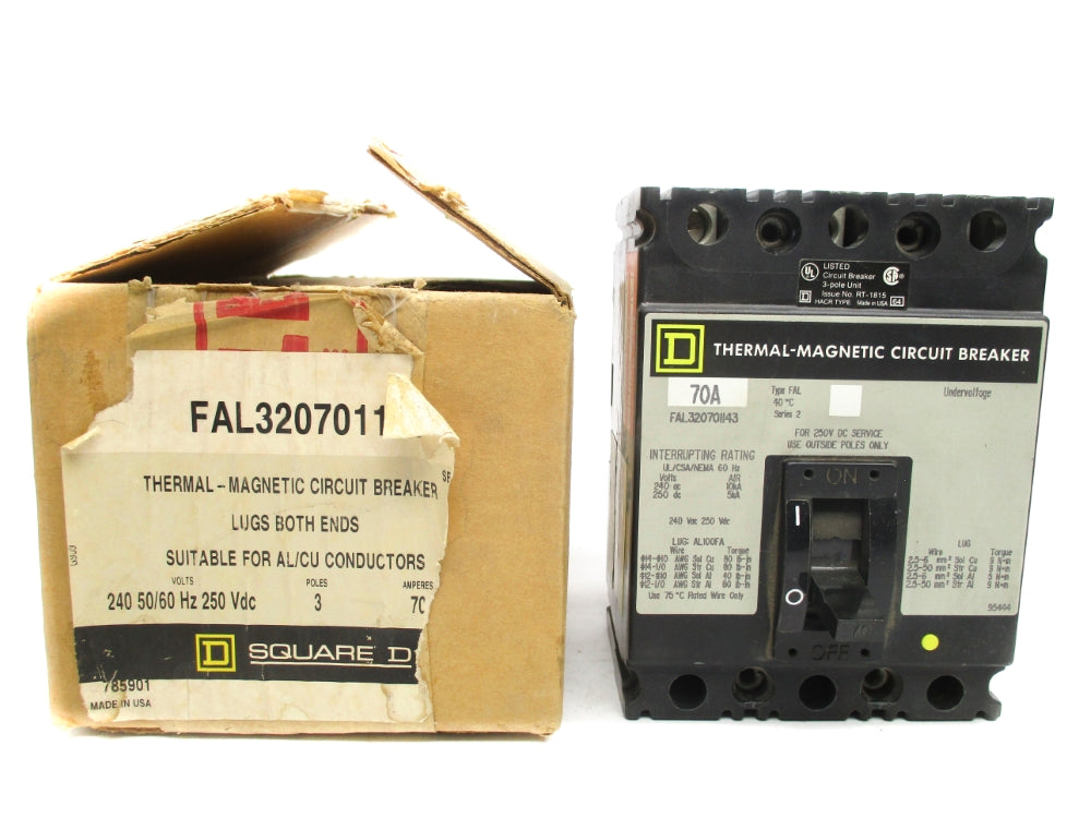 SQUARE D FAL320701143 70A 250V (GREY) NSMP
