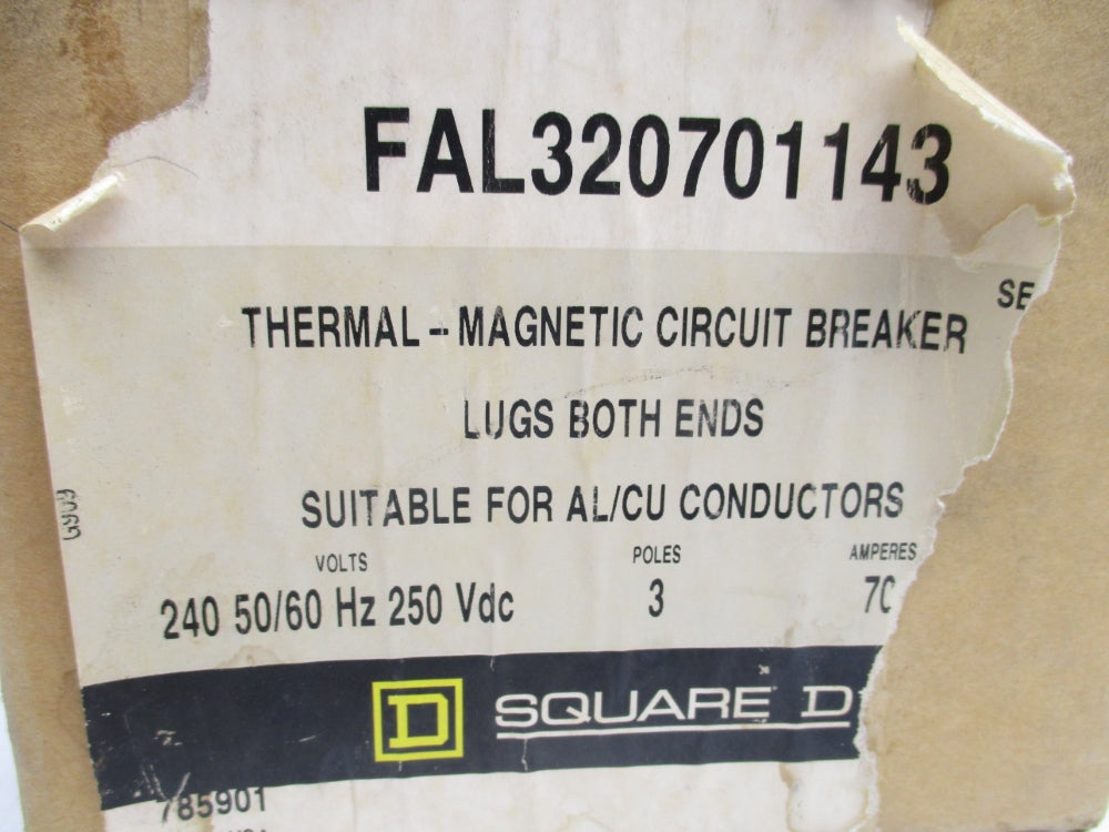 SQUARE D FAL320701143 70A 250V (GREY) NSMP