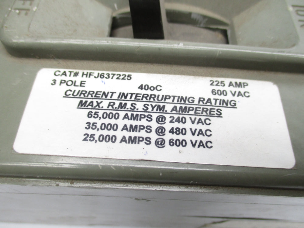 FPE HFJ637225 225A 600VAC UNMP