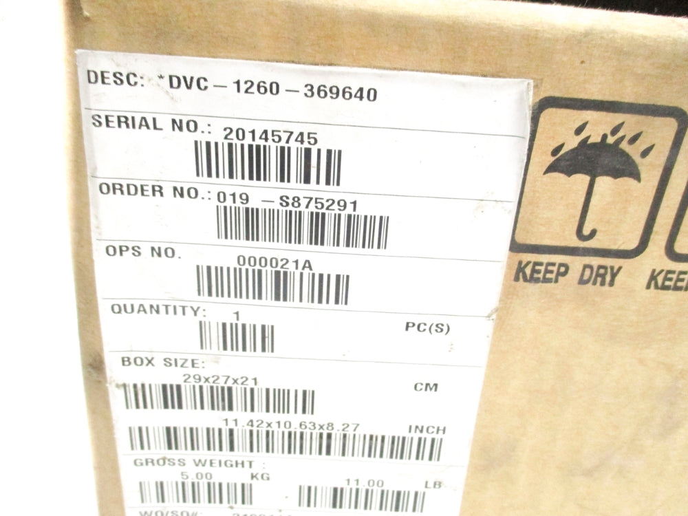 FISHER DVC6010 DVC-1260-369640 NSMP