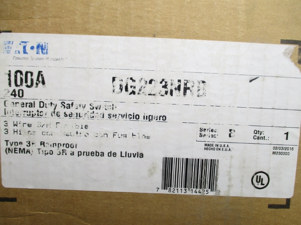 EATON DG223NRB SER. B NSMP