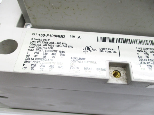 ALLEN BRADLEY 150-F108NBD SER. A F/W3.009 NSMP