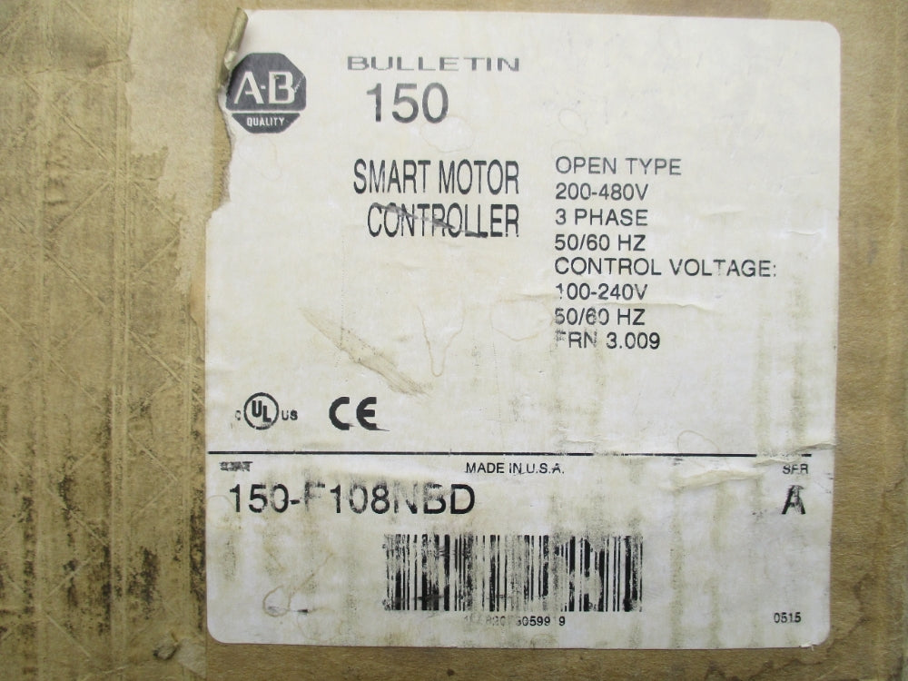 ALLEN BRADLEY 150-F108NBD SER. A F/W3.009 NSMP