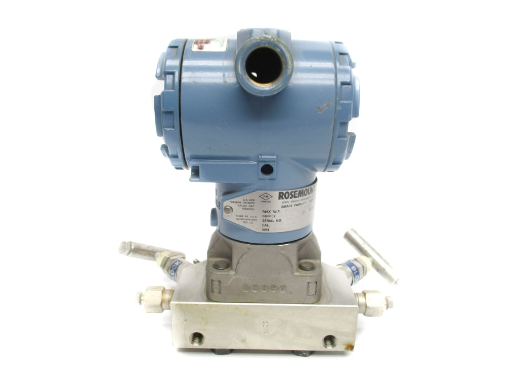 ROSEMOUNT 3051CD1A02A1AS5K5 6000PSI UNMP