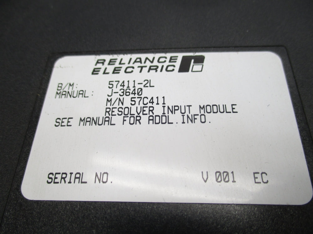 RELIANCE ELECTRIC 57411-2L UNMP