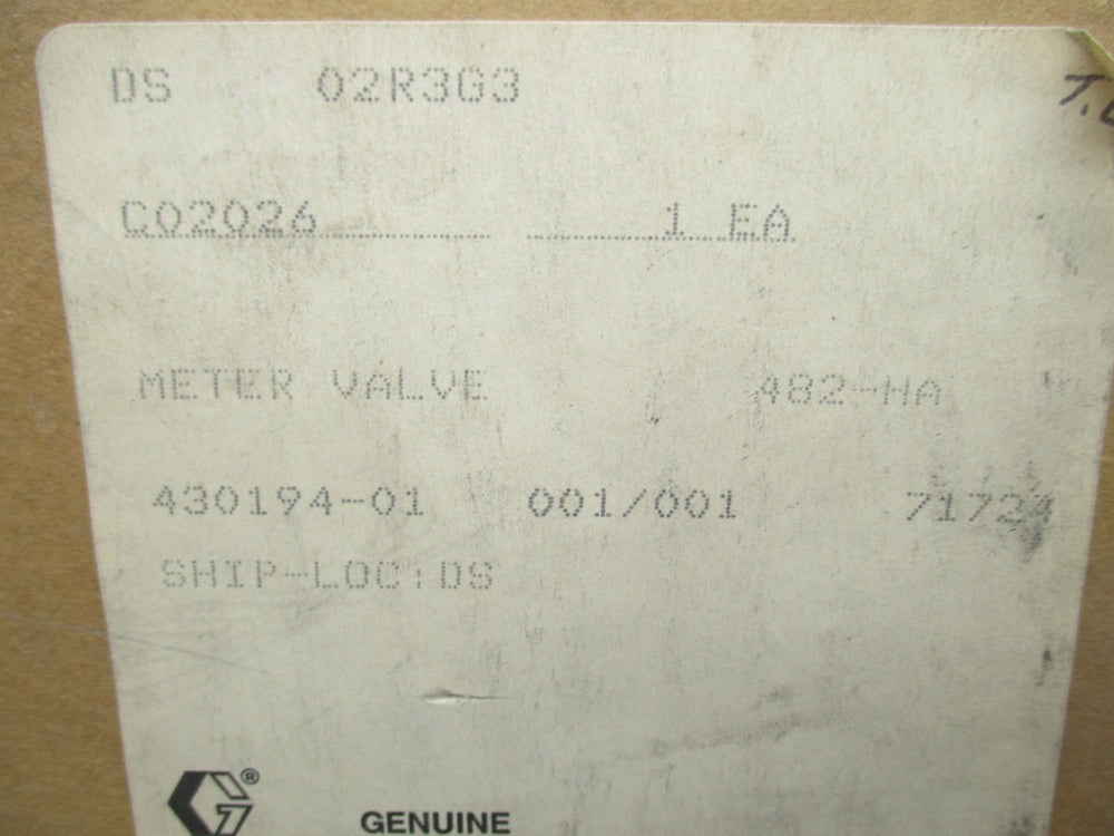 GRACO C02026 NSMP