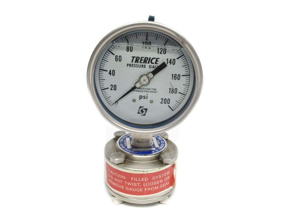 TRERICE T51004TTS 0-200PSI NSNP